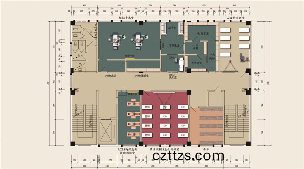 貴州醫科大學第二坿屬醫院臨牀技能中心3樓-01